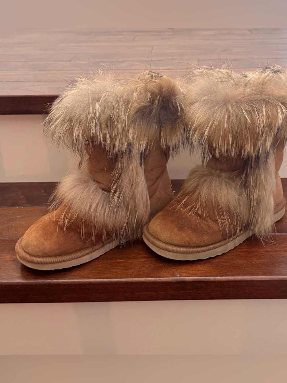 UGG Chestnut Shearling Boots